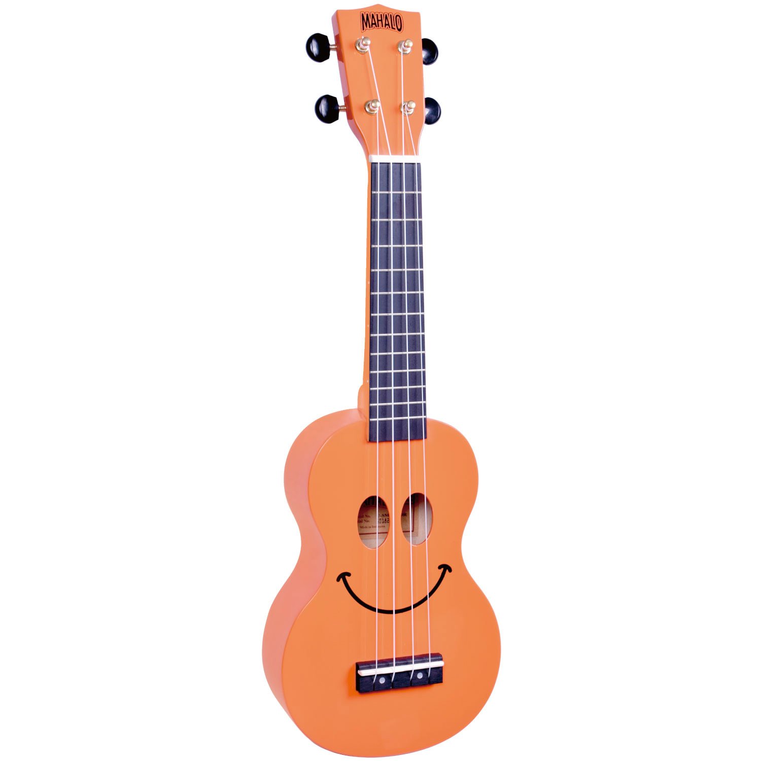 Mahalo Smiley Series - Sopran Ukulele - Orange, U/SMILE OR