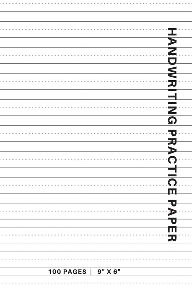 Handwriting Practice Paper: Lined Exercise Worksheets for Left and Right Handed Writing Beginners: Notebook, Adele: 9781689513463: Amazon.com: Books handwriting-practice-paper-lined-exercise-worksheets-for-left-and-right-handed-writing-beginners-notebook-adele-9781689513463-amazon-com-books
