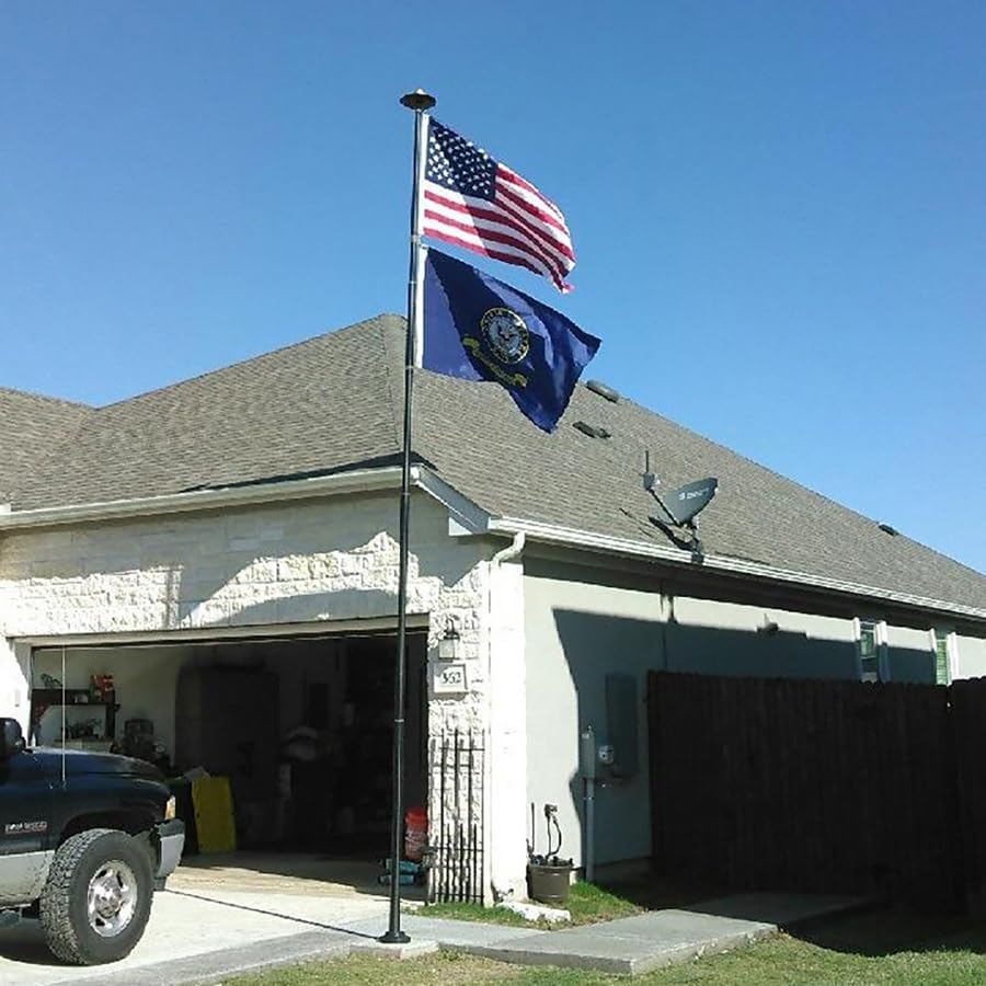 Double Sided US Emblem Navy Flag 3x5 Outdoor- UV Fade Resistant 3Ply USN Flags Double Stitched Canvas Header with 2 Brass Grommets Easy to Rising - Image 7