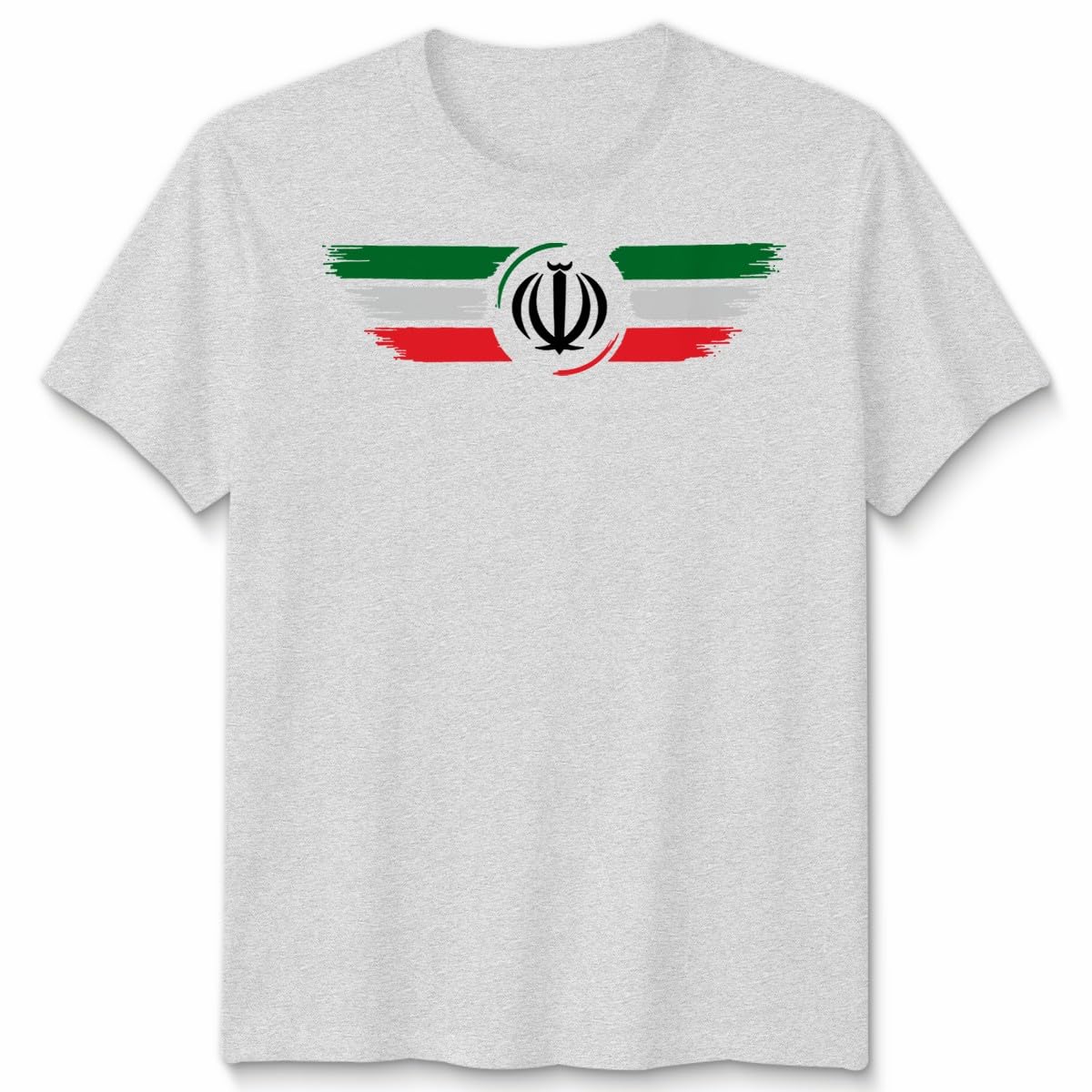 Iran Unisex Football T Shirt Soccer Fans Gift Game Day 2026 Flag Collection Iranian Mens Womens Tee Unisex 4XL Heather Grey