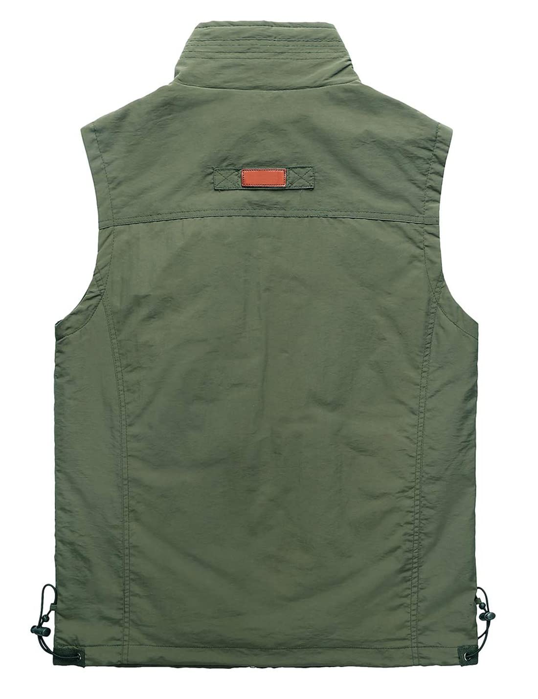 Uomini Casual Utility Viaggi Pesca Gilet Outdoor Lavoro Leggero Safari Foto Multi Tasche Gilet