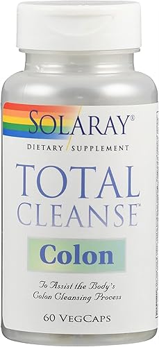 SOLARAY Total Cleanse Colon, Tapa Vegetal (Btl-Plástico)  60 unidades