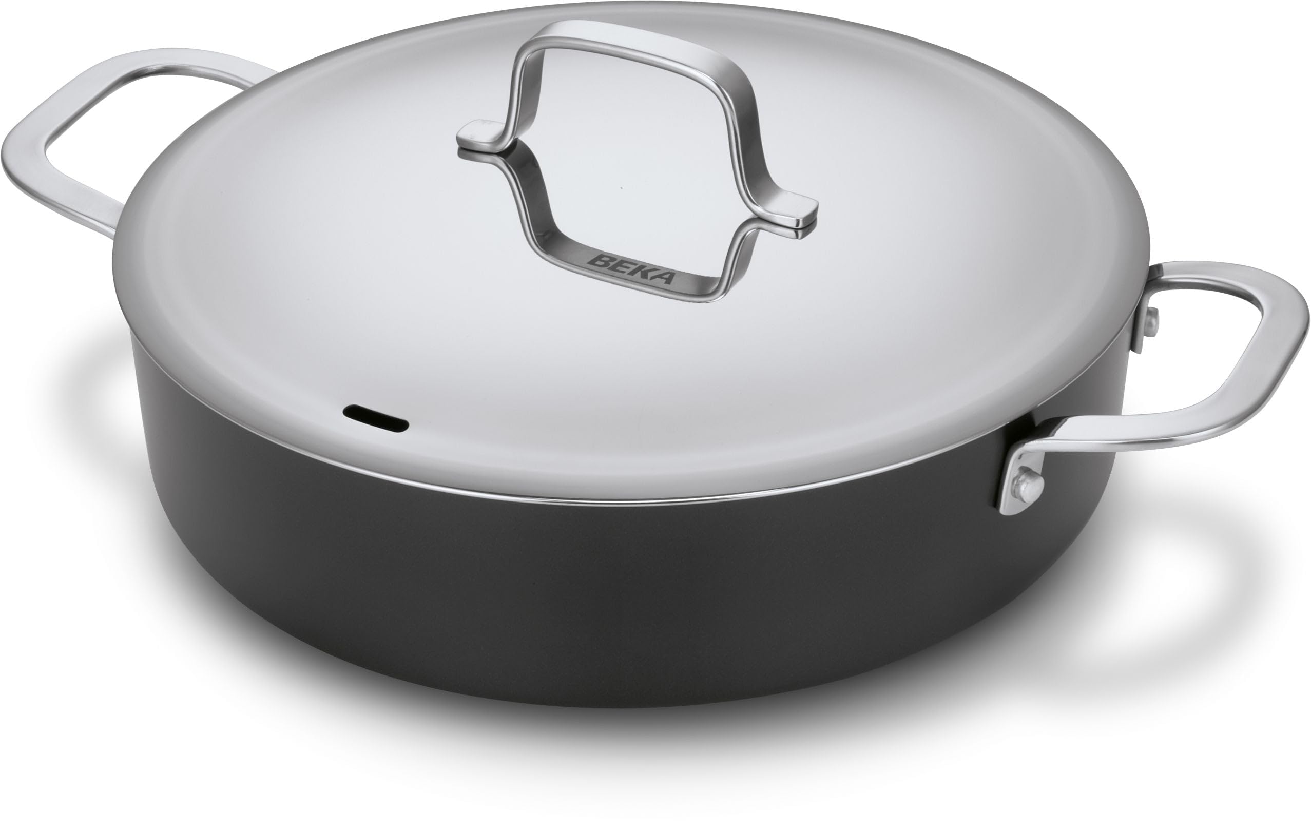 Beka Maestro Alu, poêle à sauté 28 cm, revêtement céramique antiadhésif, induction