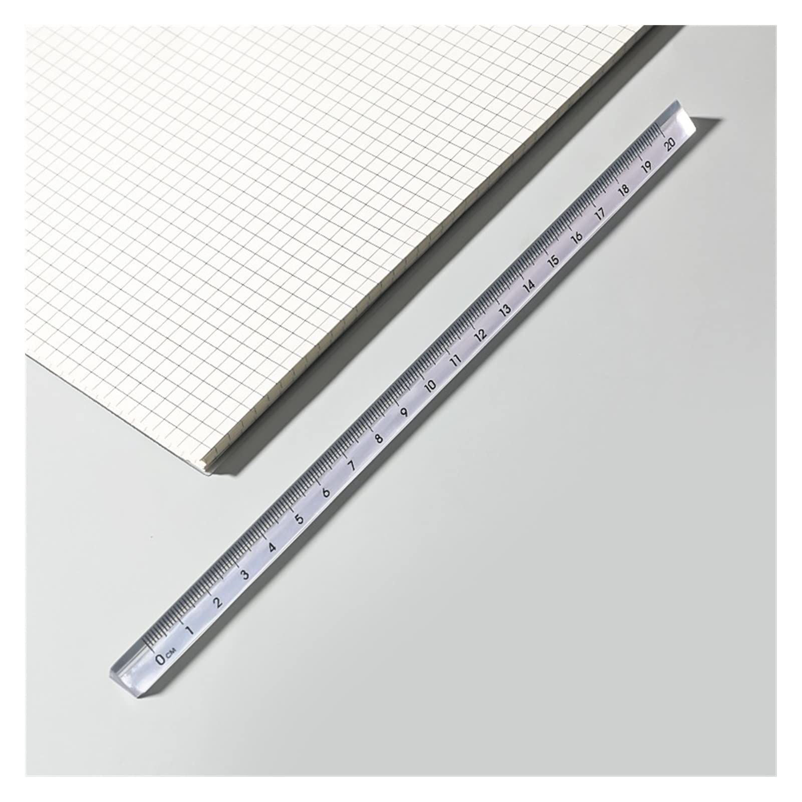 Règle transparente 15 cm 20, outil de dessin créatif for étudiants(02 20cm)