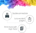 PG-275 XL/CL-276 XL High Yield Compatible for Canon 275 276 XL Ink Cartridges Replacement for Canon Printer Ink 275 276 Compatible for Canon Pixma TS3720 TR4720 TR4700 TR4723 TR4722 TS3500 Printer