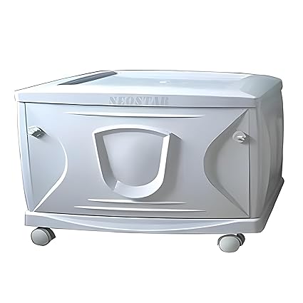 NEOSTAR Flat Single Battery White Inverter Trolley (Not for Tt / Lt Long Battery).