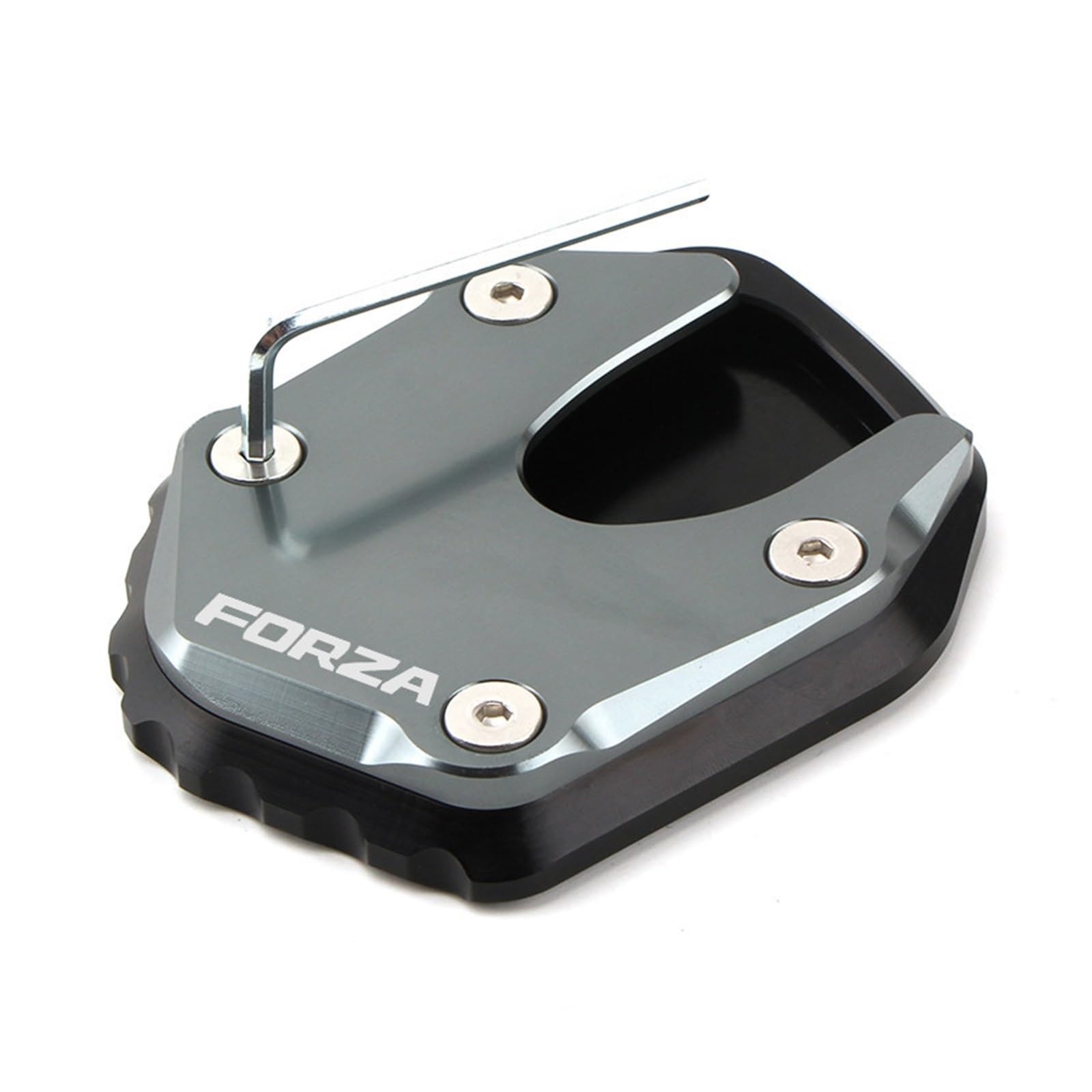 Rallonge béquille moto pour Forza 750 (2020-2022) - Plaque support de pied latérale