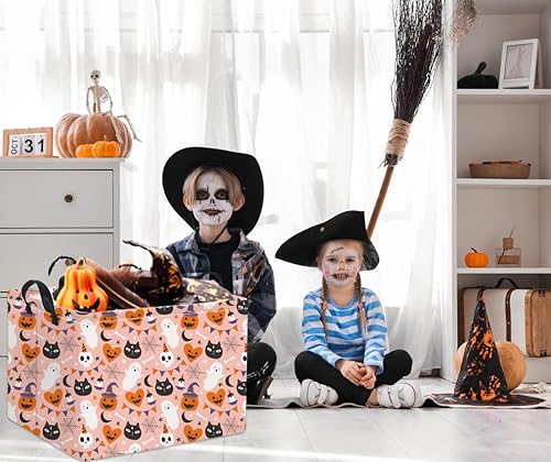 Miniatura 360 de HIYAGON Cesta de almacenamiento para niños, cesta de regalo para bebé, cesta de regalo, cesta organizadora de juguetes lindos, caja rectangular