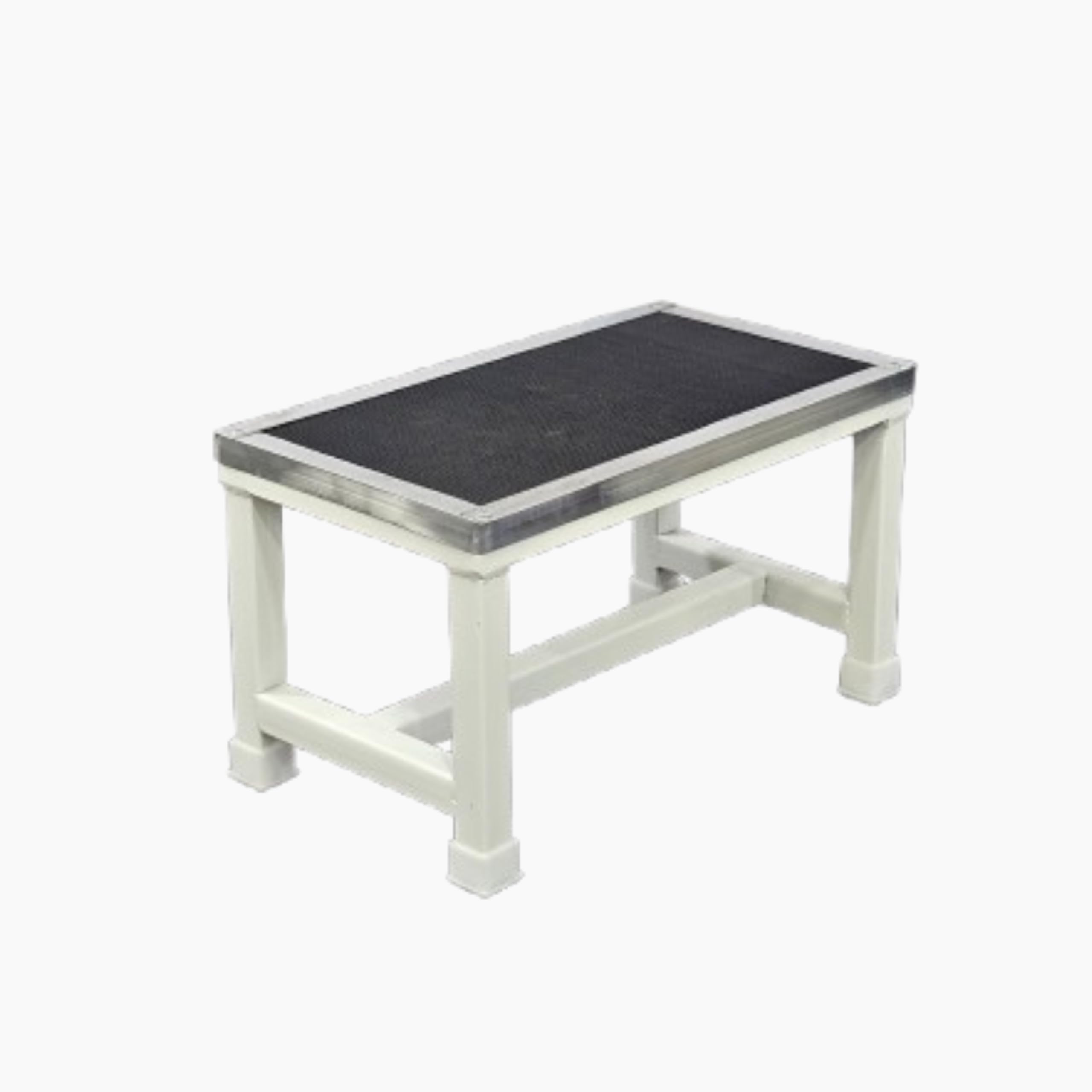 Uniequip Single Foot Step Stool with Anti Slippery Rubber Coating TOP Medical Furniture Use for Hospital Food/Stool Hospital/Clinic/Nursing Home and Domestic Use-image-17