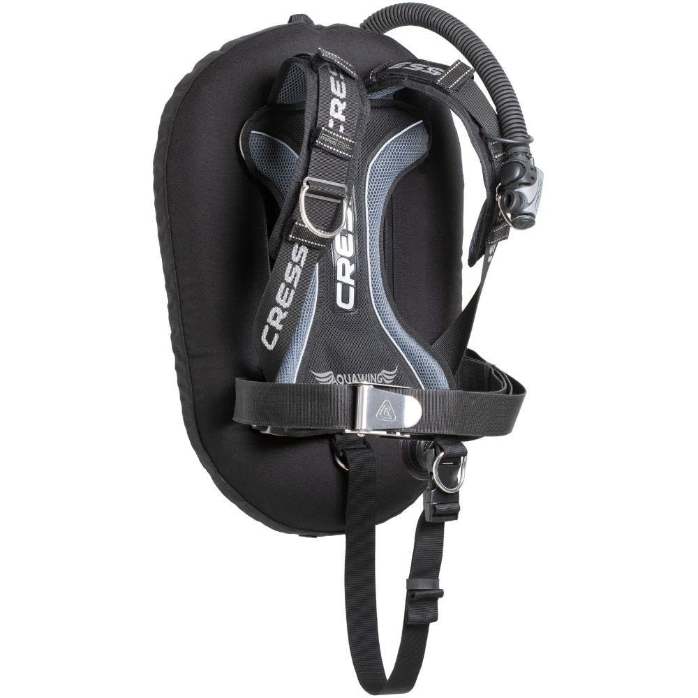 Cressi Aquawing Tarierjacket – Unisex Donut-Wing BCD mit Mas-System – Einheitsgröße (XS–XL) – Leichte Aluminium-Rückenplatte – 210D Nylon-Blase – Verstellbares & Komfortables Tauchjacket