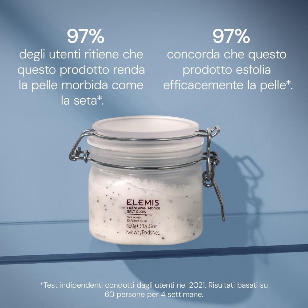 Elemis Frangipani Monoi Salt Glow Body Scrub 490 ml