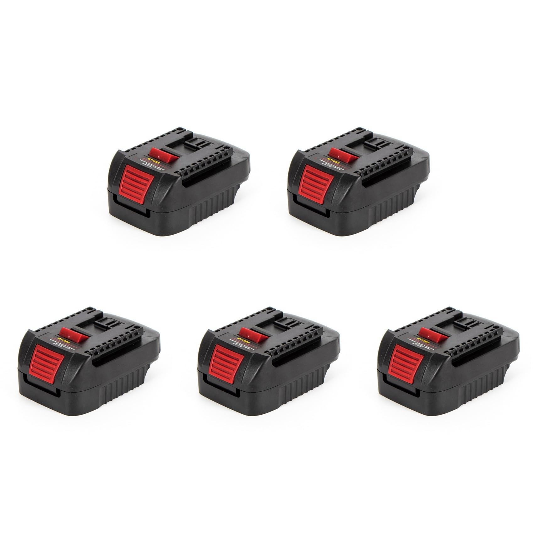 Ctrlzs 5X Mt18bs Li-Ion Battery Converter Adapter For 18V Bl1830 Bl1860 Bl1850 Bl1840 Used To For 18V Tool