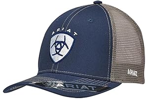 Ariat Men's Blue Pinstripe Corner Brand