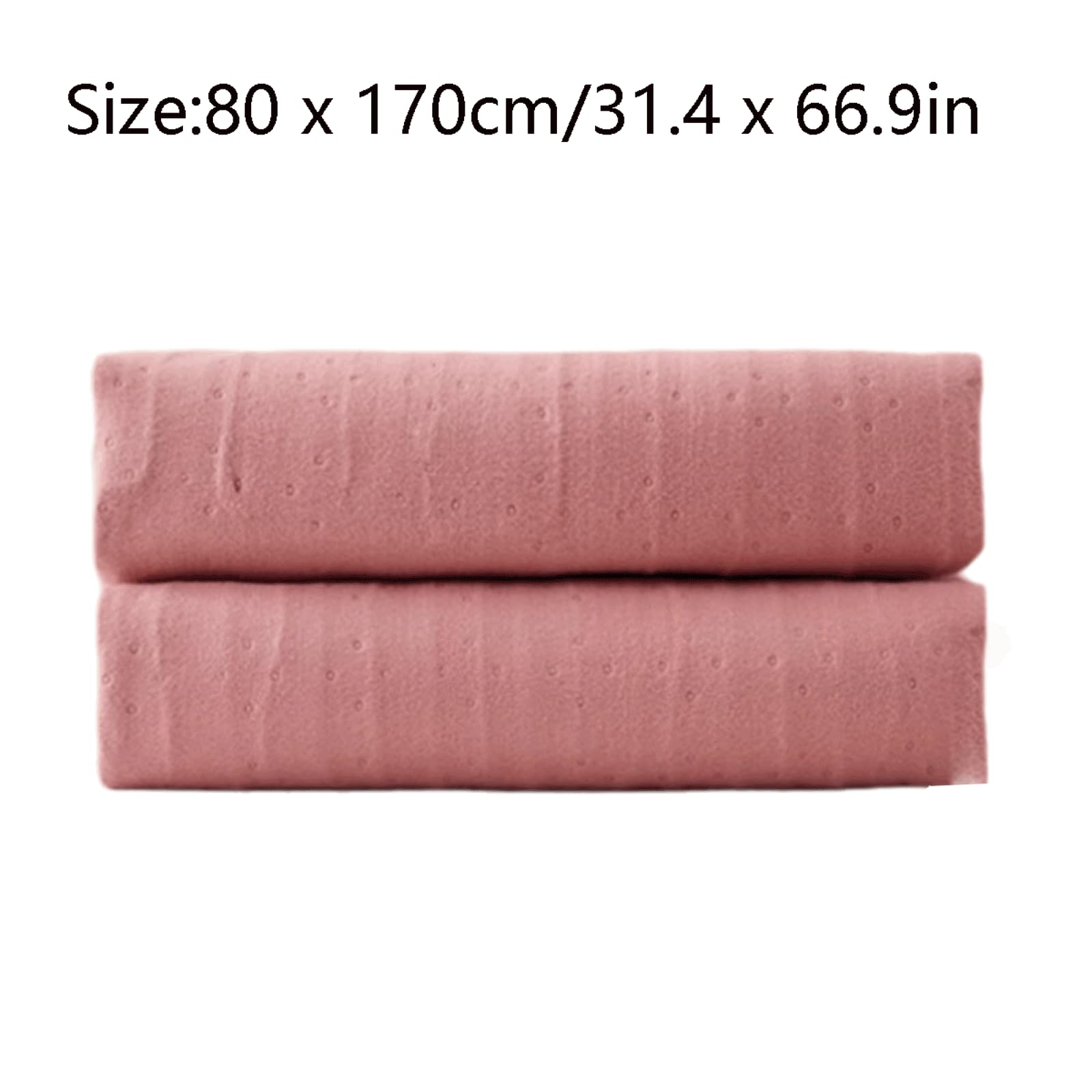 PEKJI Non-Woven Fabric Heated Throw Comfortable Heated Underblanket Warm Electric Blankets 9 Temperature Levels Quick Heating
