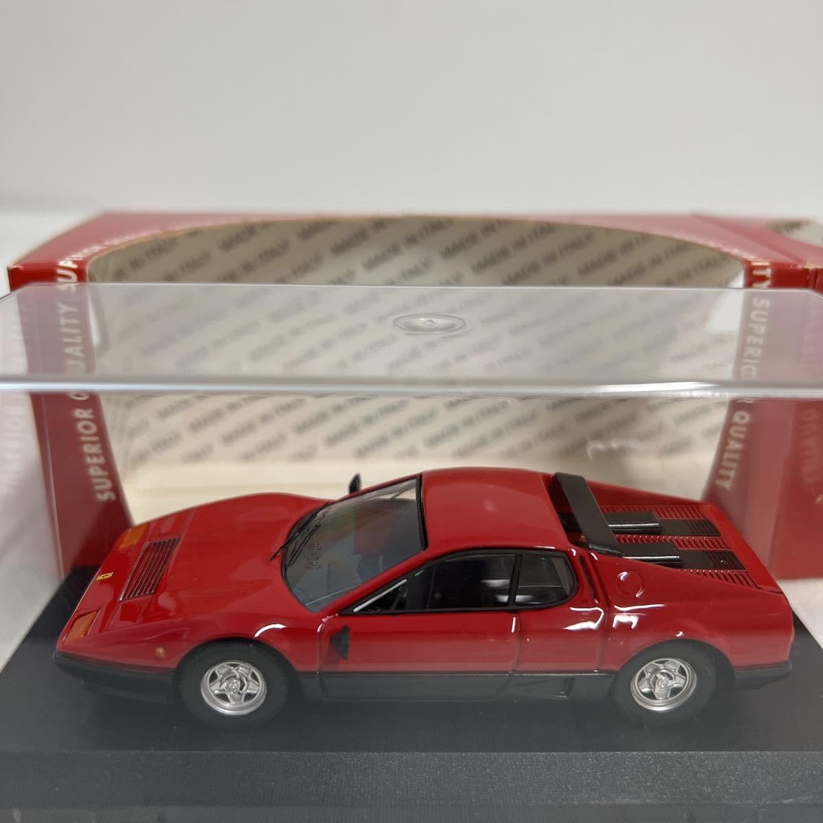 Amazon | BEST MODEL 1/43 FERRARI 512bb 1976年 Rosso Nero ベスト
