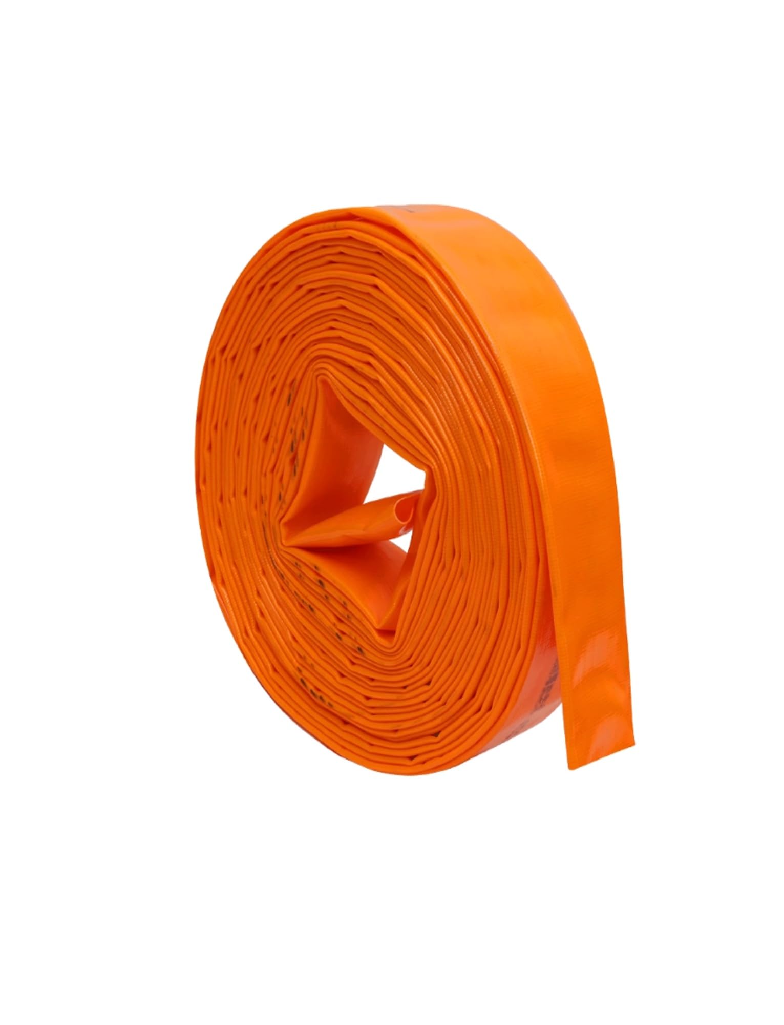 Tubo di scarico dell'acqua piatto per pompa dell'acqua del patio e irrigazione, diametro 6,3 cm, lunghezza 20 metri