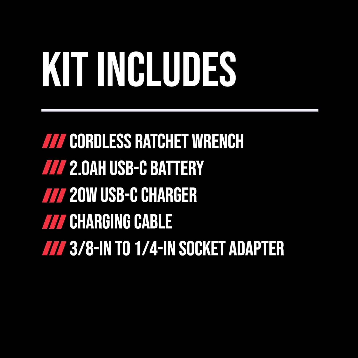 SKIL 12V Brushless Cordless 3/8-Inch Ratchet Wrench Kit Including 2.0Ah USB-C Battery and 20W Charger - RW5763A-11