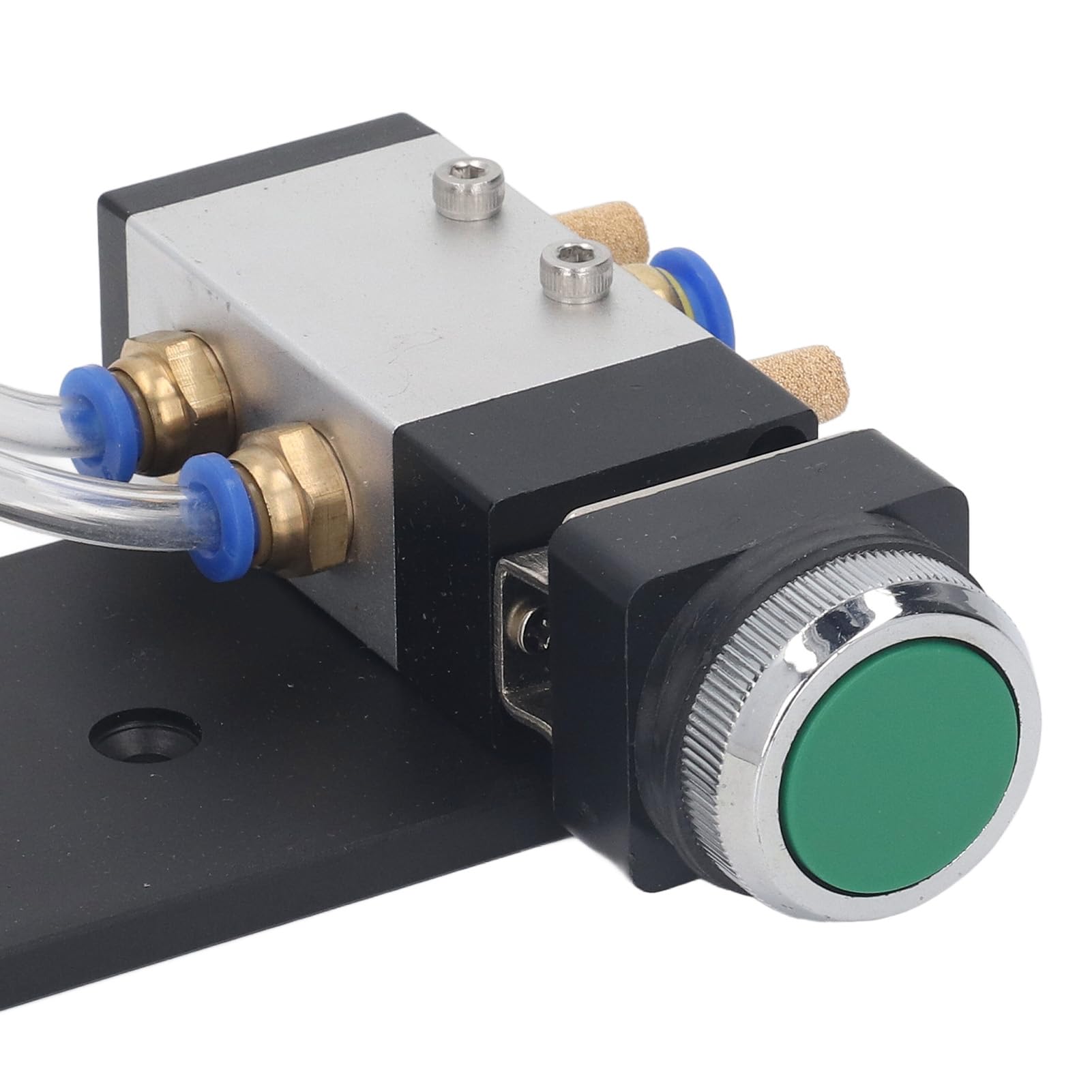 Punzonatrice a 2 fori, Perforatrice pneumatica per bordare i bordi, Attrezzo per punzonatura ad aria, Lega di alluminio, Apertura da 8 mm a 12 mm, per fai da te, Progetti