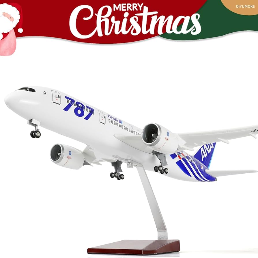 Amazon.co.jp: QIYUMOKE ANA 1/160 787 大型模型飛行機 完成品