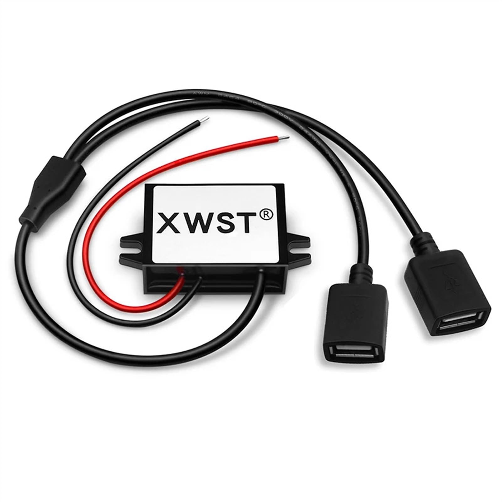 DC DC Konverter 12V 24V 36V 48V 60V 72V auf 5V Wechselrichter 3A 15W Typ-C USB Spannungsregler (Single Ear USB)