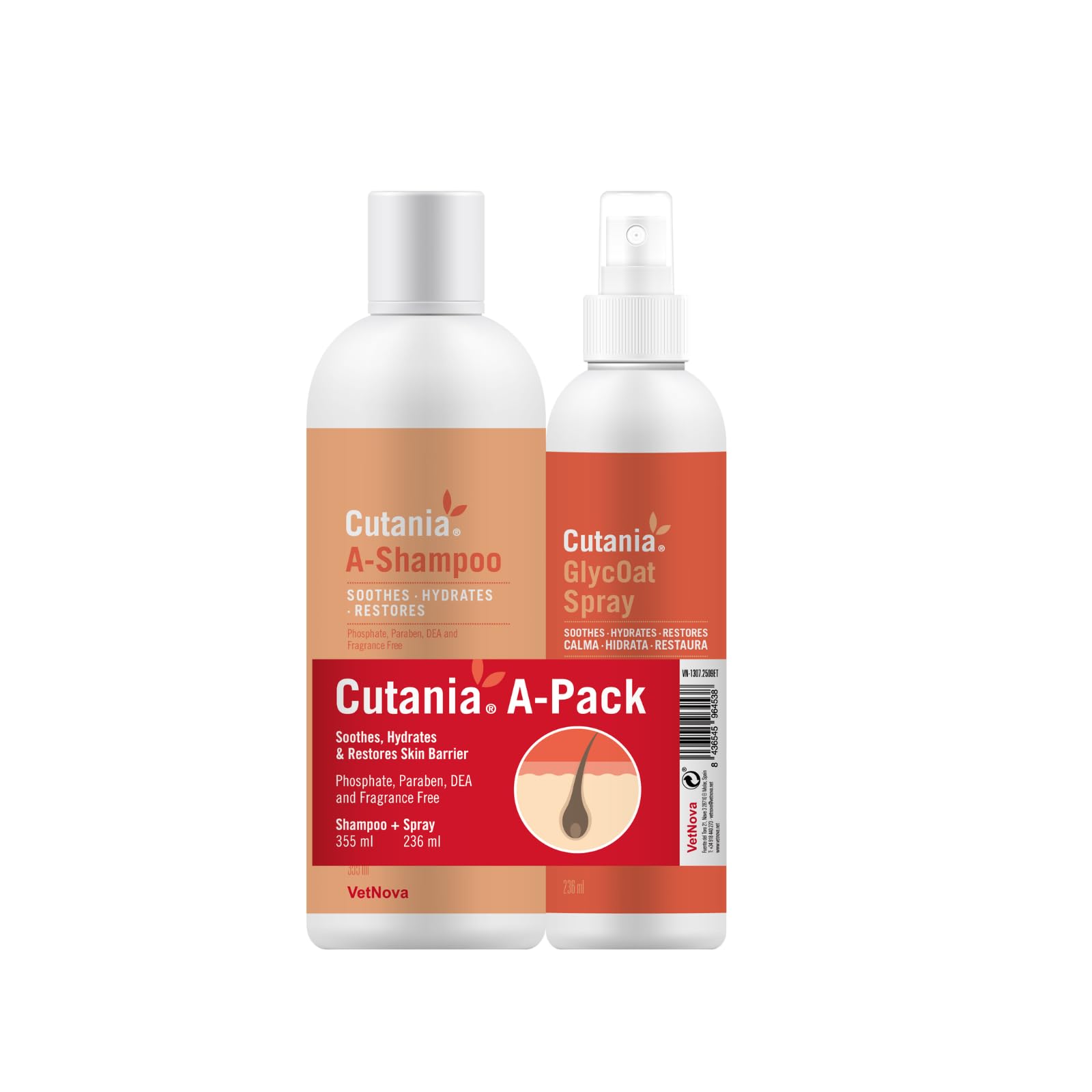 VetNova CUTANIA® A-Pack 355 ml