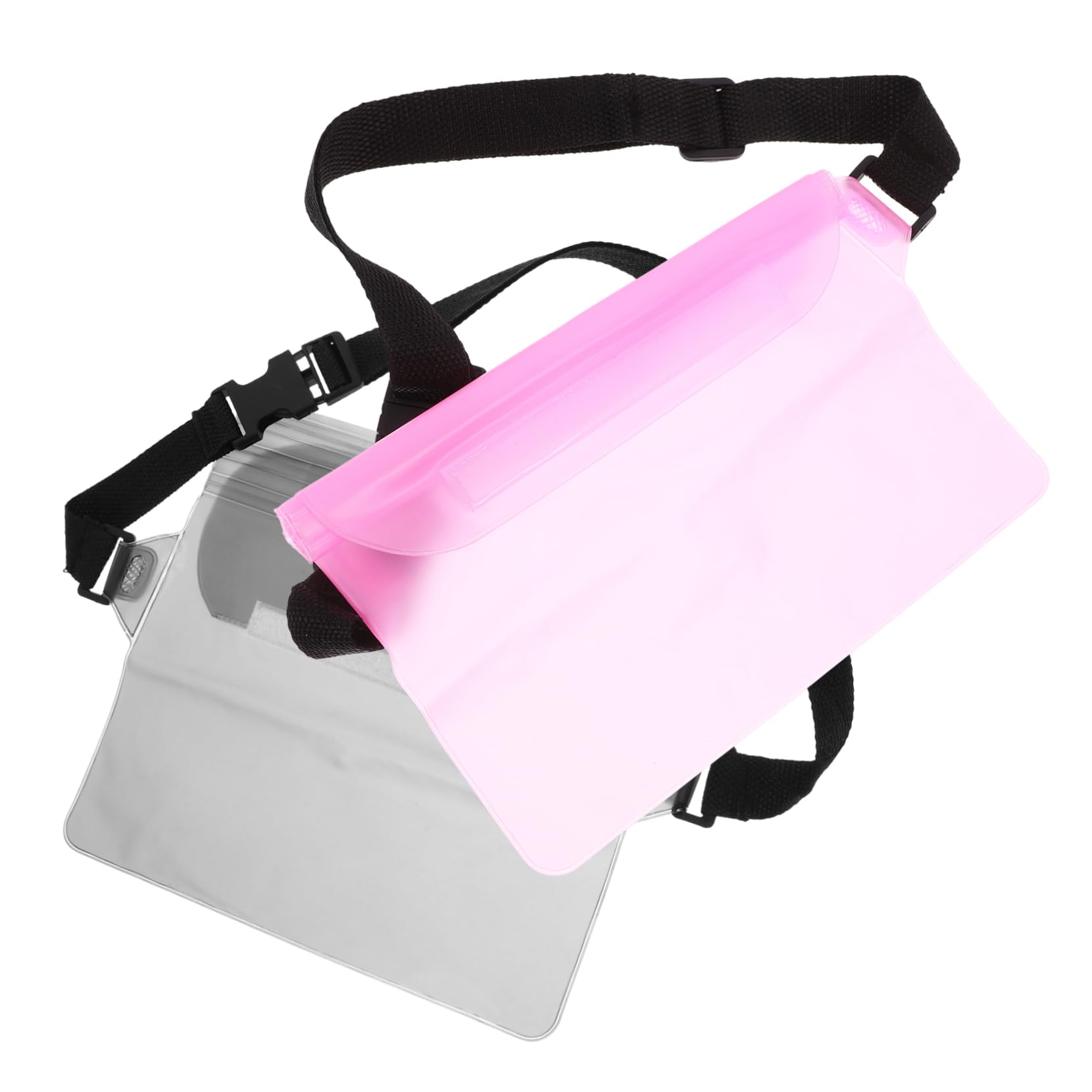 NULYLU 2pcs Waterproof Cell Phone Pouch Running Phone Holder Pouch Floating Cell Bag Waist Belt