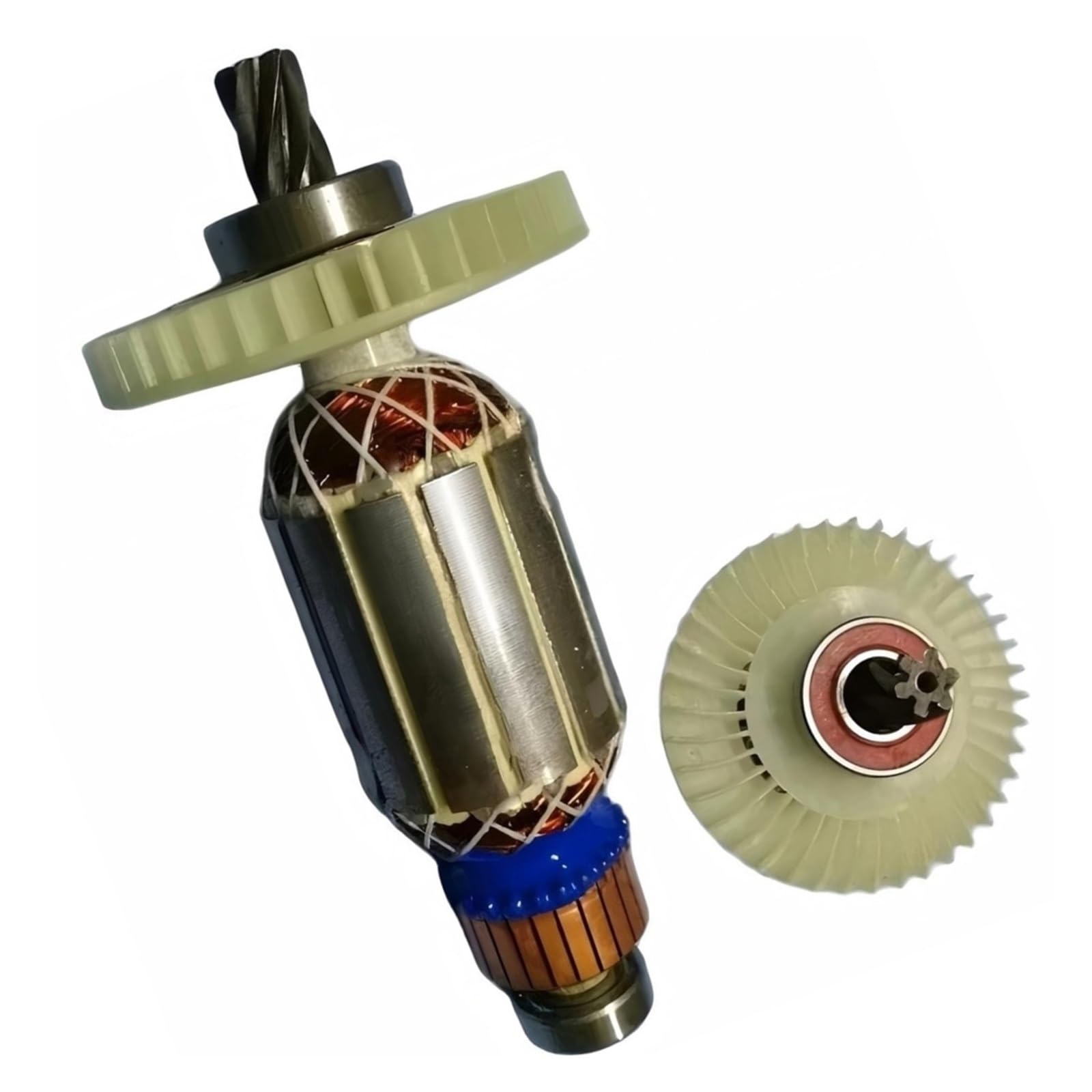 Vividcrate Rotor 220-240V Armature Replacement Parts Hammer Impact Drill 6Teeth Armature Anchor，- Compatible For Stanley，For Sthr262 Sthr271 Sthr272