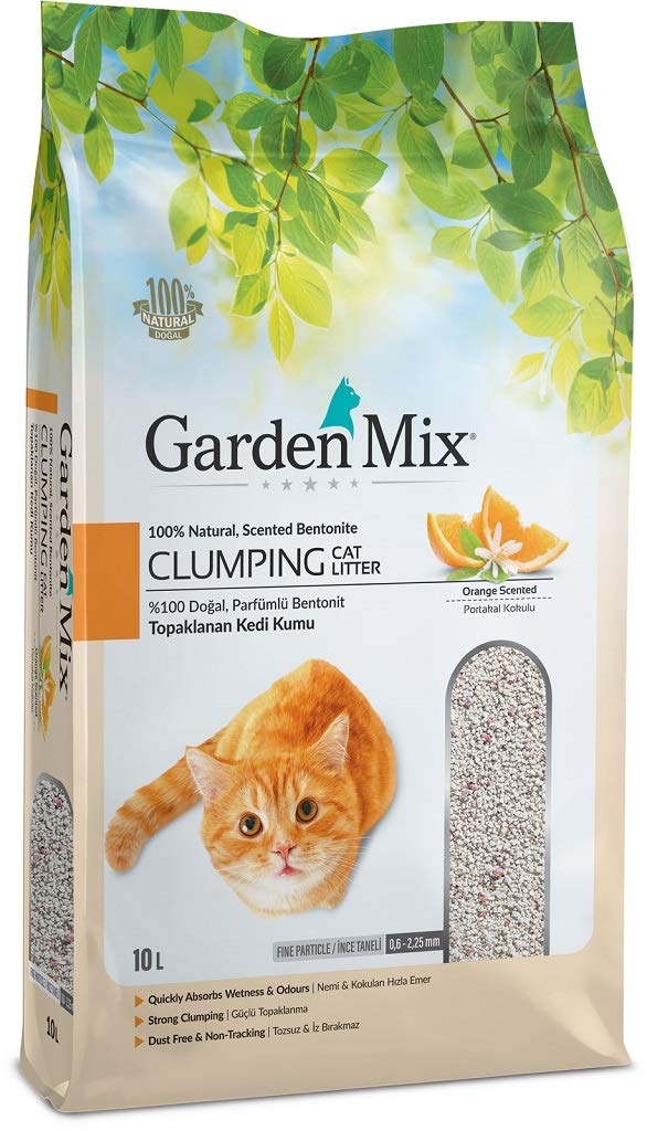 Gardenmix Bentonit Portakallı İnce 10 L