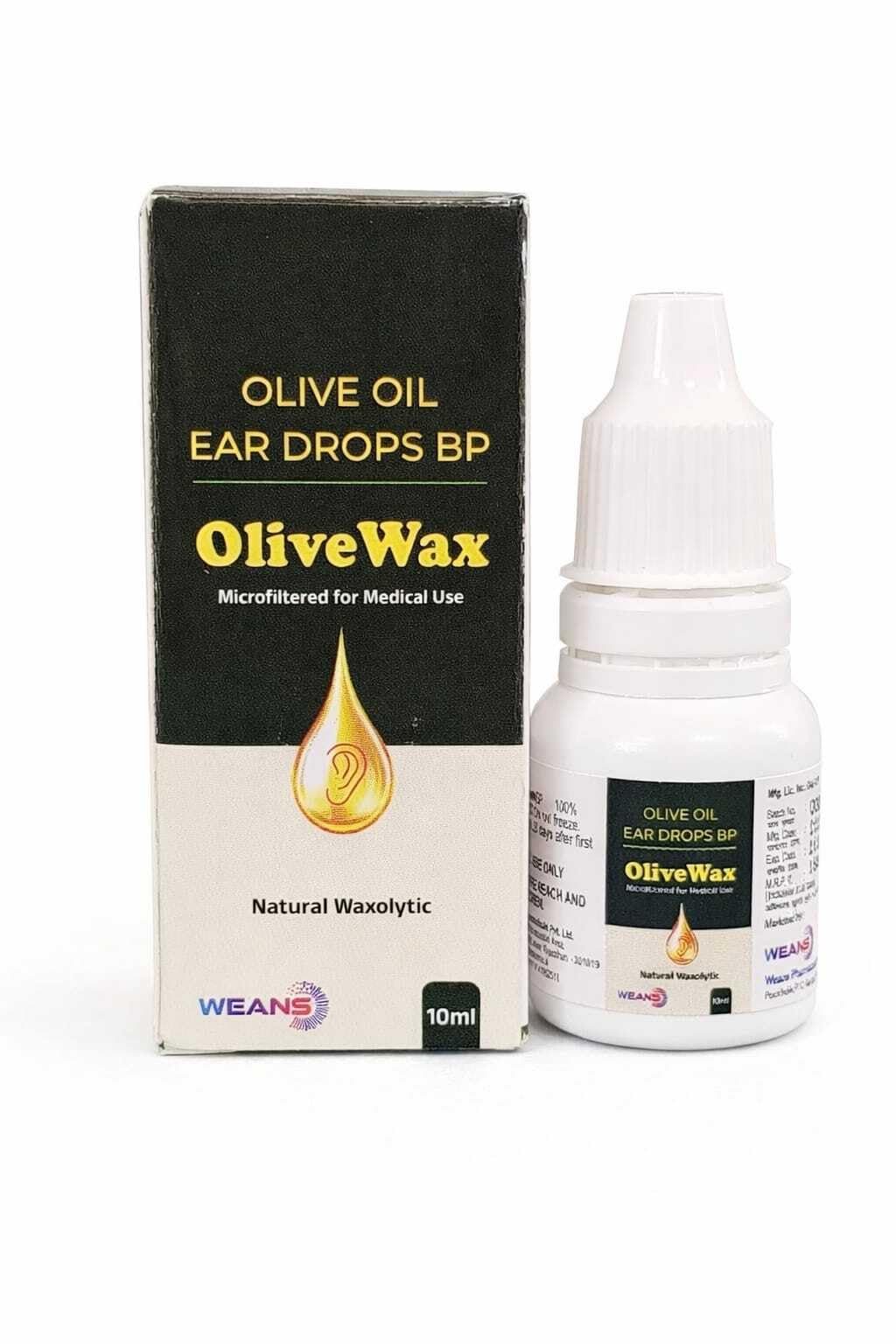 OliveWax Olive Oil Ear Drops BP 5ml pack | Natural Ear Wax Removal Drops | Microfiltered Medical Grade Ear Care Solution-image-49