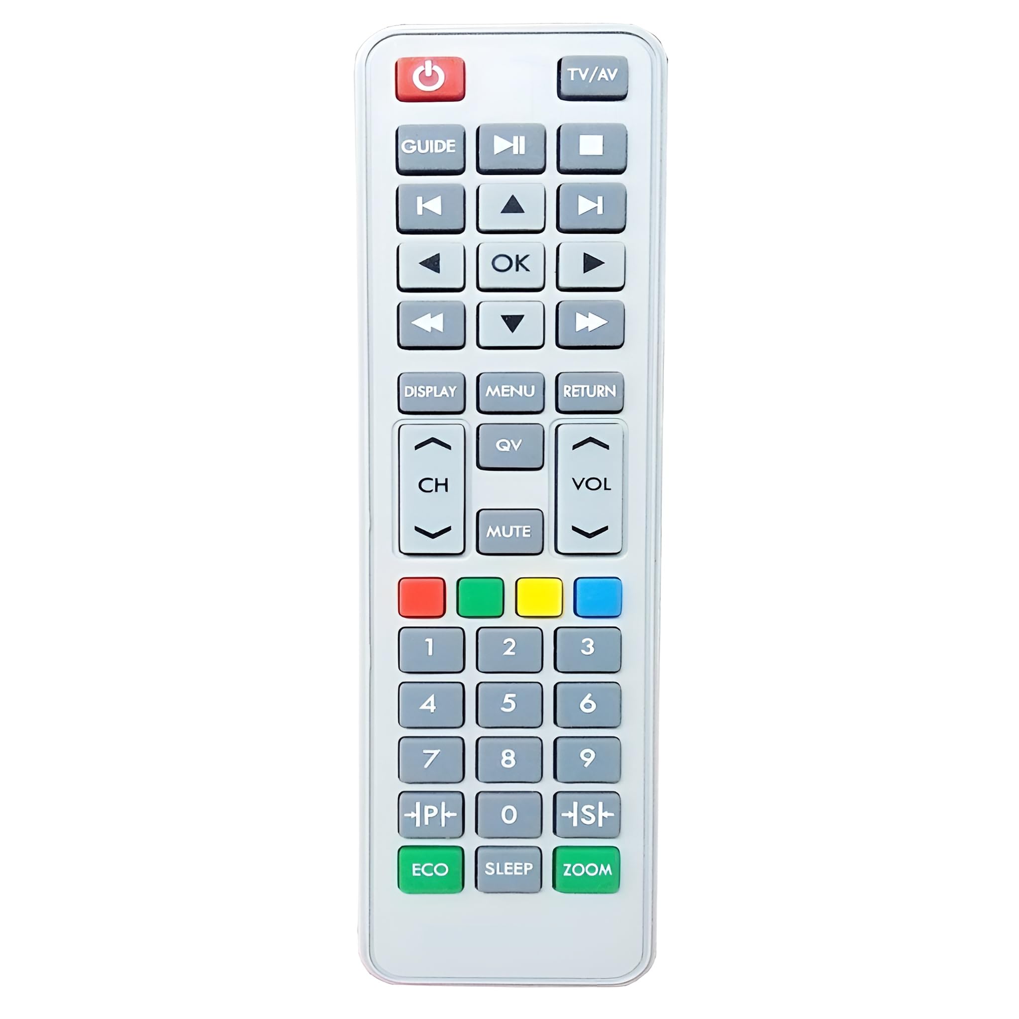 K2 Remotes Compatible with Sansui LED & LCD TVs – Model S-2GG | Match with Your Old Remotte Before Purchase | Replacement Original Remote Controller for Sansui TV