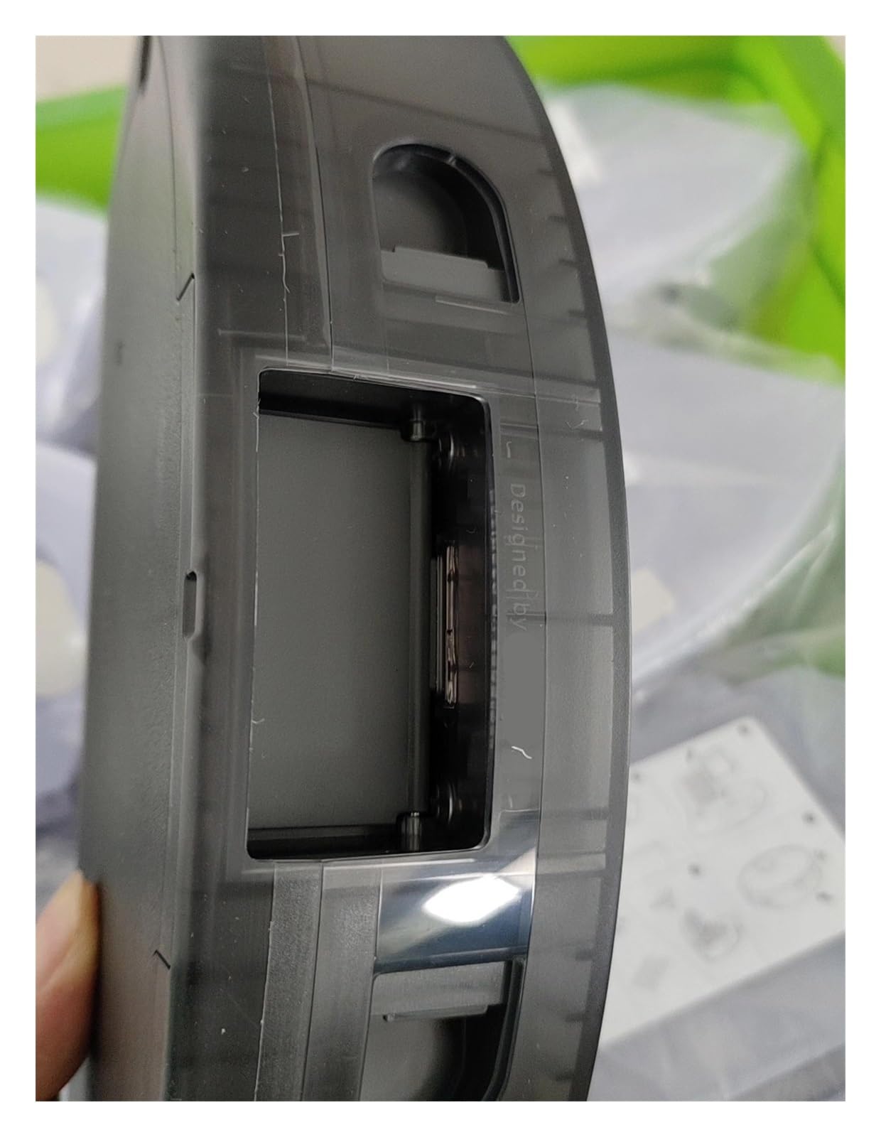 Staubsauger 2-in-1-Wassertank-Staubbox-Ersatzzubehör. Kompatibel Mit Roborock Q7 / M5+ / TF+ / L5+(Dustbin Tank Black)