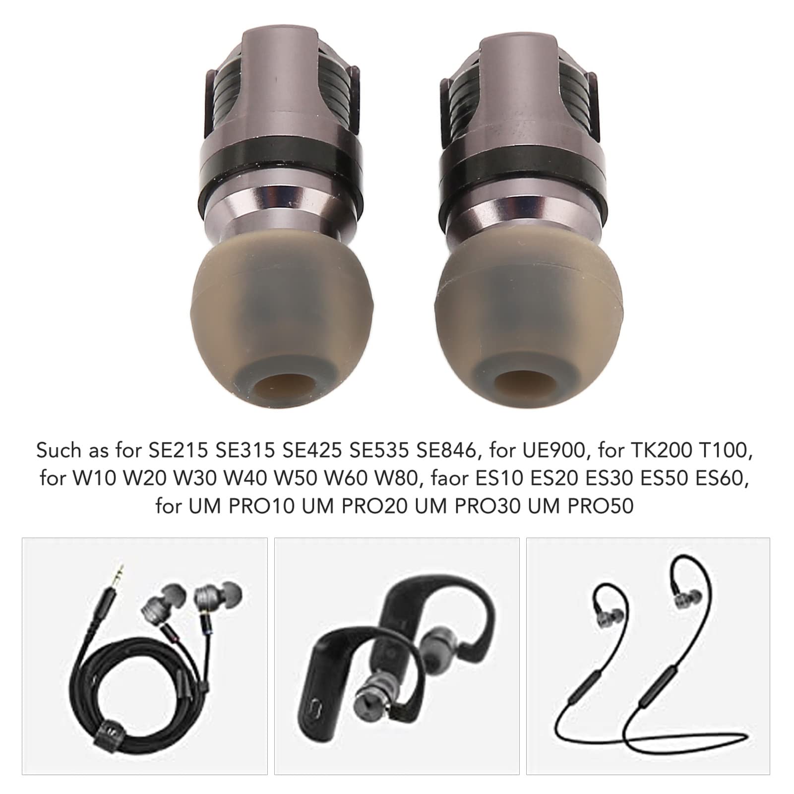 Amazon.co.jp: インイヤー イヤホン、2 ピン 0.78mm 9mm ダイナミック