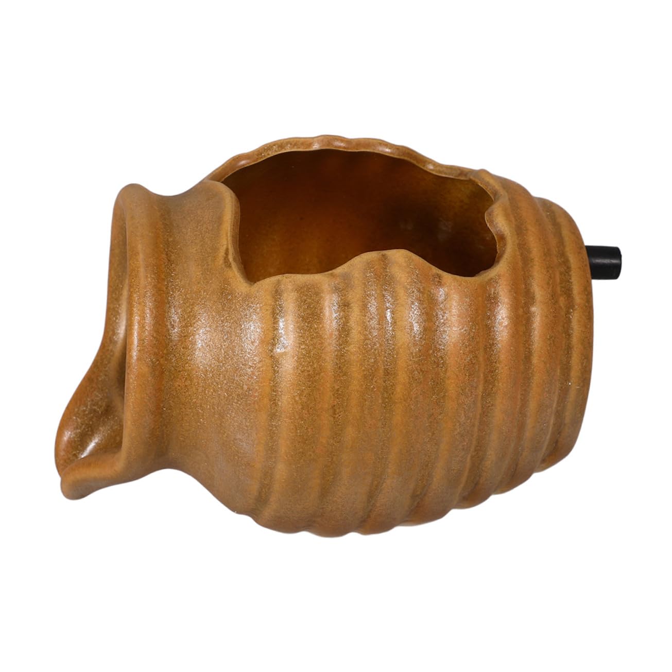 iplusmile Vaso Cascata in Ceramica Decorazione Per Esterni e Interni Vaso Fontana D'acqua Laghetto Per Aree Verdi Cascata Fai Da Te