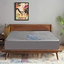 Trance Waterproof Terry Fabric Ultra Soft Mattress Protector | Breathable Bed Cover | Mattresses Cover (72x66 inch | 6x5.5 feet_ Grey) gallery image