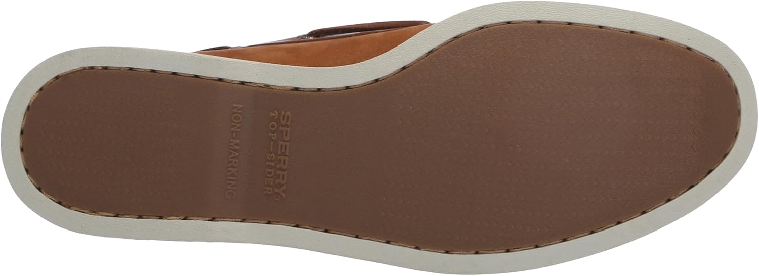 Sperry Men's Authentic Original 2-Eye Boat Shoe, TAN Nubuck, 5 - Image 4
