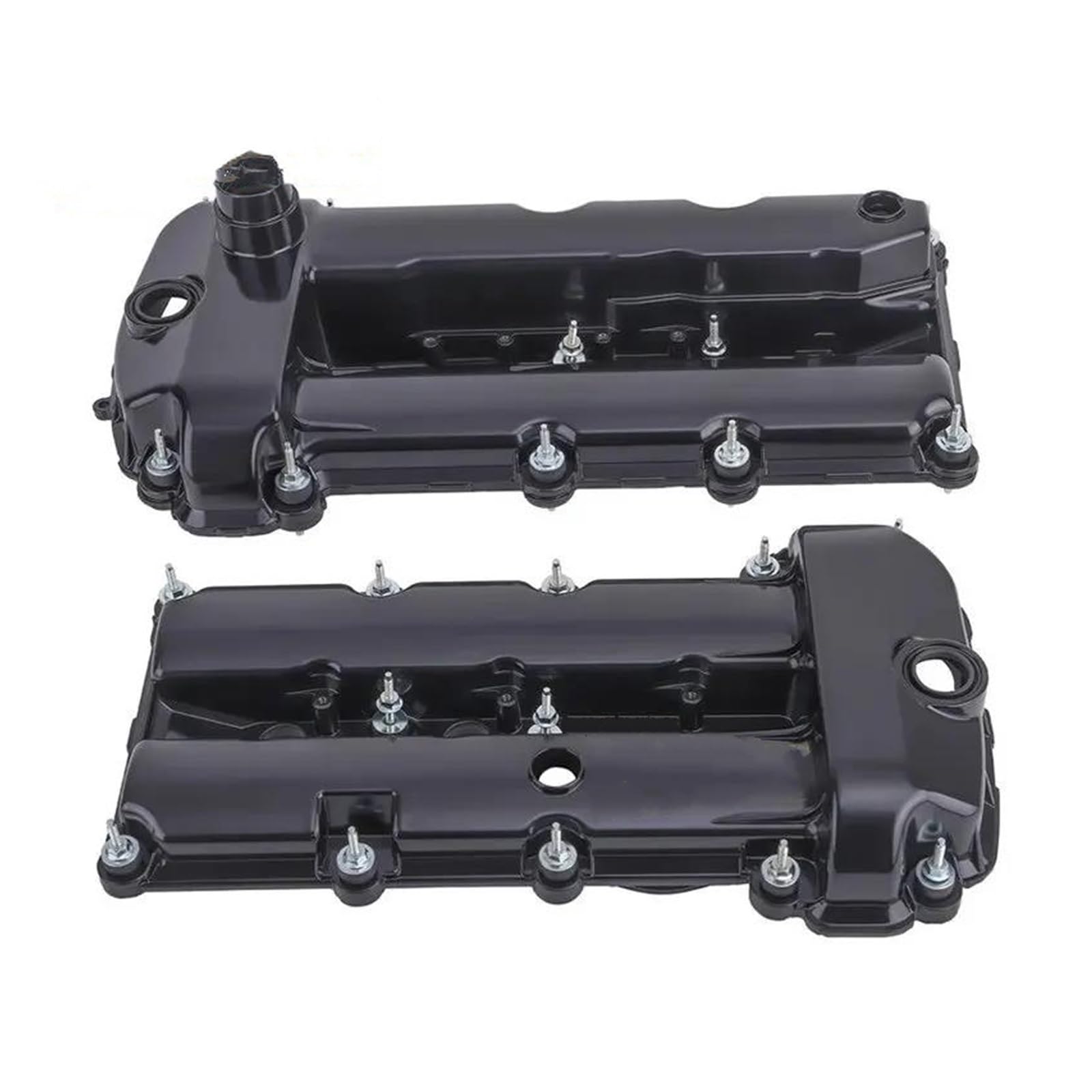 Guarnizione Coperchio Punterie Coperchio Valvola Motore In Alluminio Con Guarnizione Per Jaguar XE XF XJ X-Type 2.5L S-Type 3.0L 2002-2008 C2C38781 C2S48786 C2C34692(Left Cover)