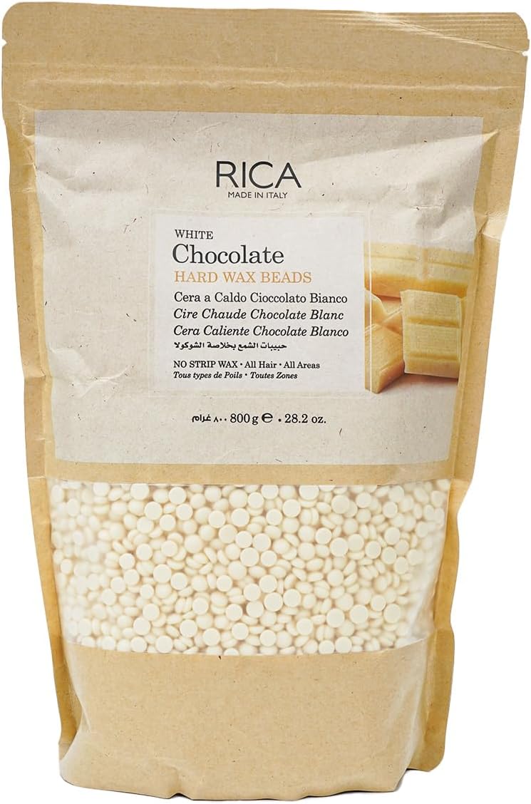 Cosmetics WHITE CHOCOLATE HARD WAX BEADS 800GM