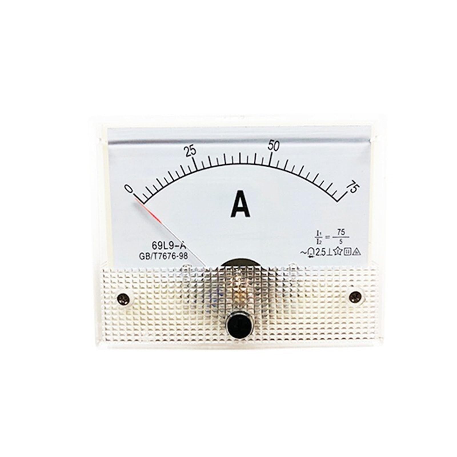 Ampèremètre AC 69L9 analogique 5A contre les surcharges réseau