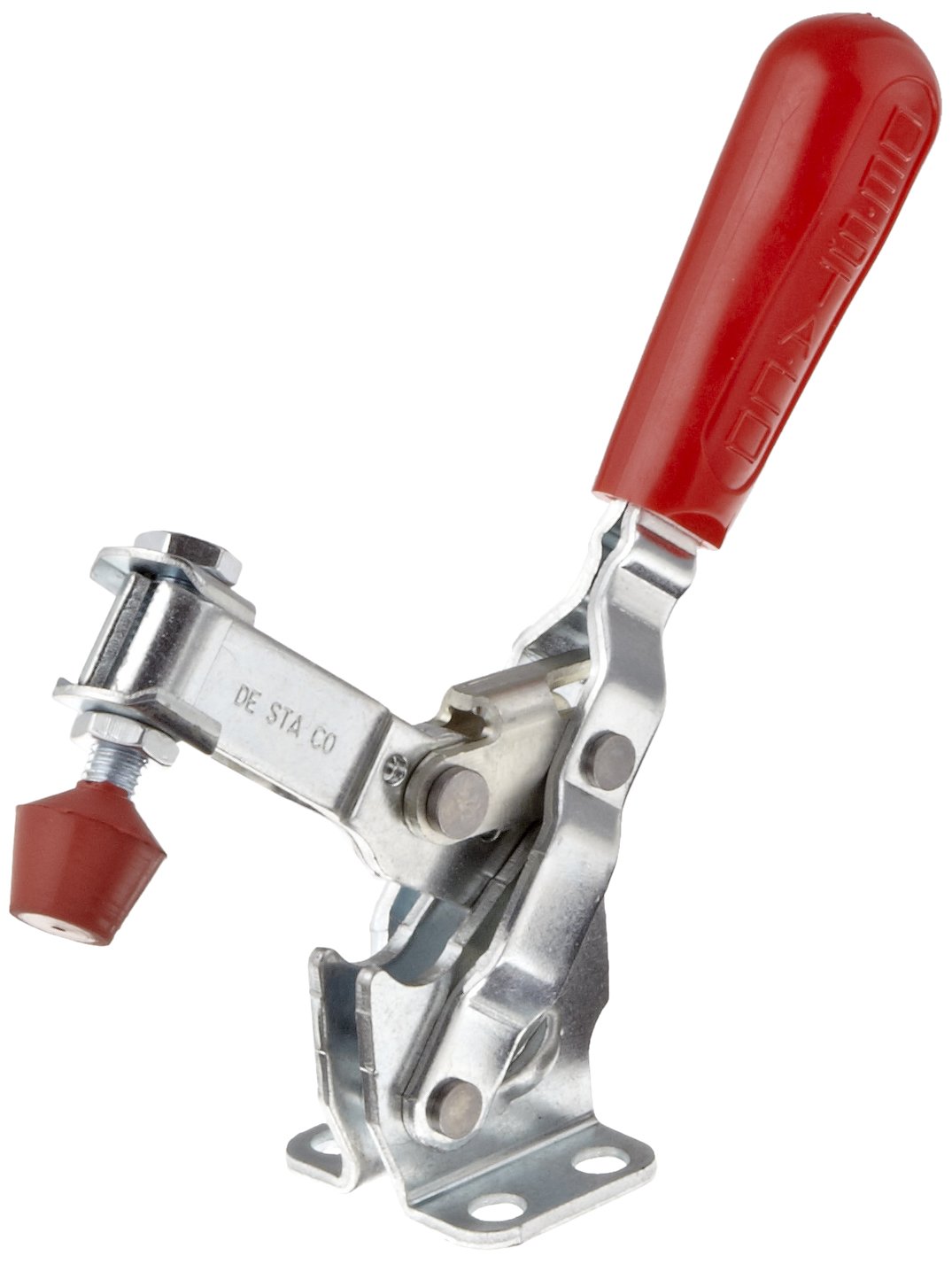 DE STA CO 207-U 207 Vertical Hold Down Action Clamp with U-Shaped Bar and Flanged Base