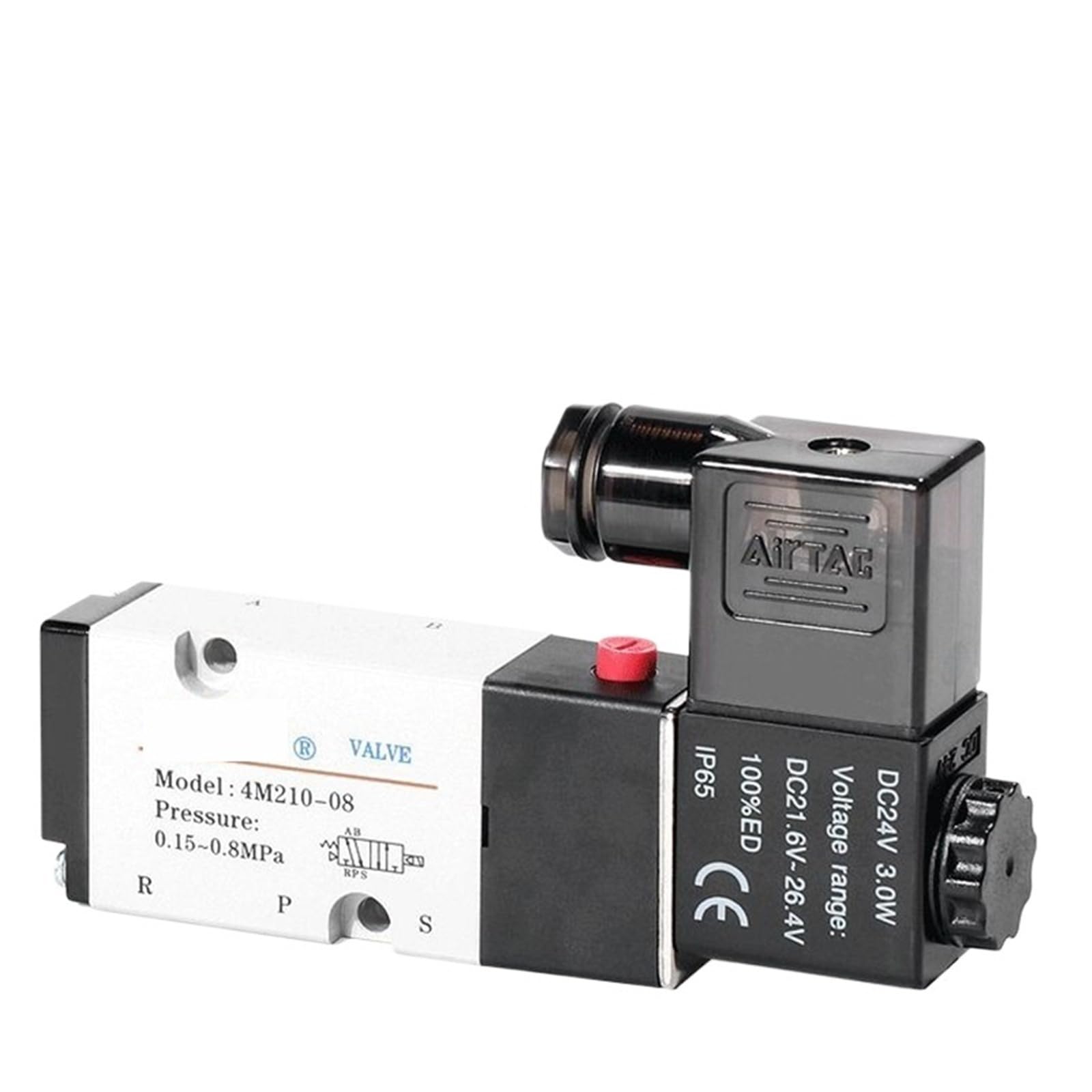 Distributeur pneumatique NAMUR 5/2 voies électrovanne DC24V 210-06B montage latéral