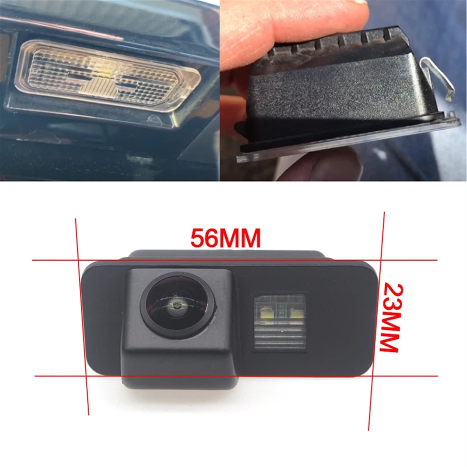 Kamera cofania 170 stopni HD CCD 1080x720P zamiennik kamery cofania dla Fiesta MK6 2009 2010 2011 2012 2013 2014 2015 noktowizor kamera cofania (kolor: kamera WIFI) (kamera)