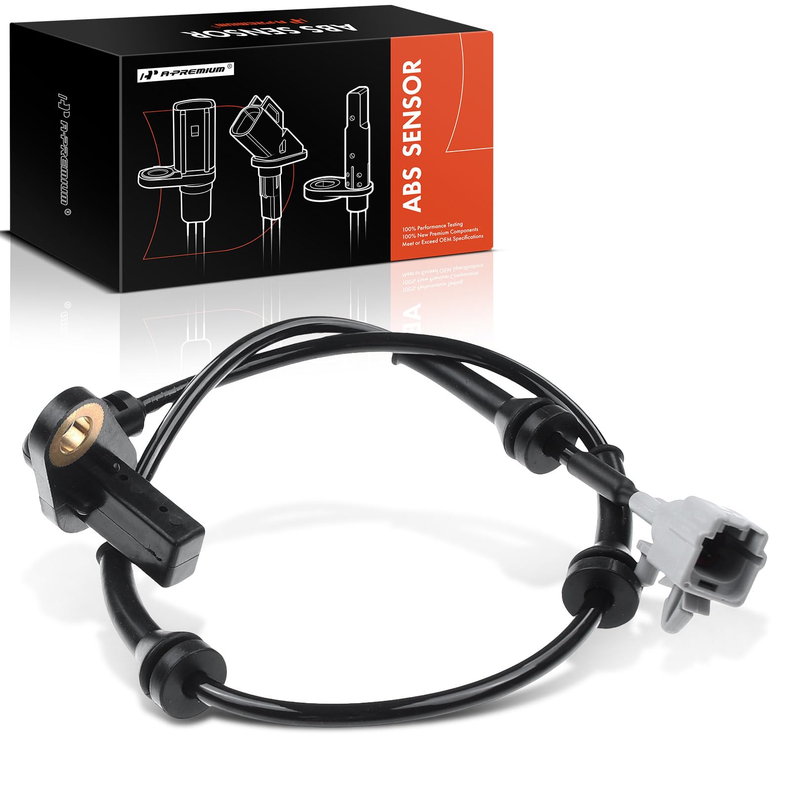 A-Premium ABS Wheel Speed Sensor Compatible with Nissan