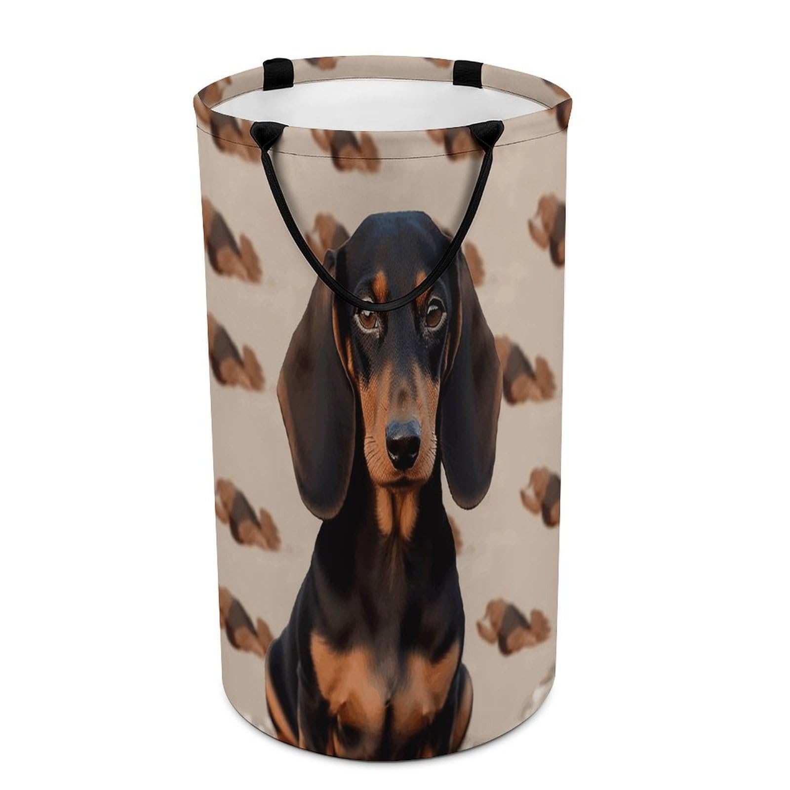 Dachshund Dog Dirty Clothes Basket Large Capacity Laundry Basket Freestanding Laundrys Hampers Tall Collapsible Clothes Hamper for Blankets Toys