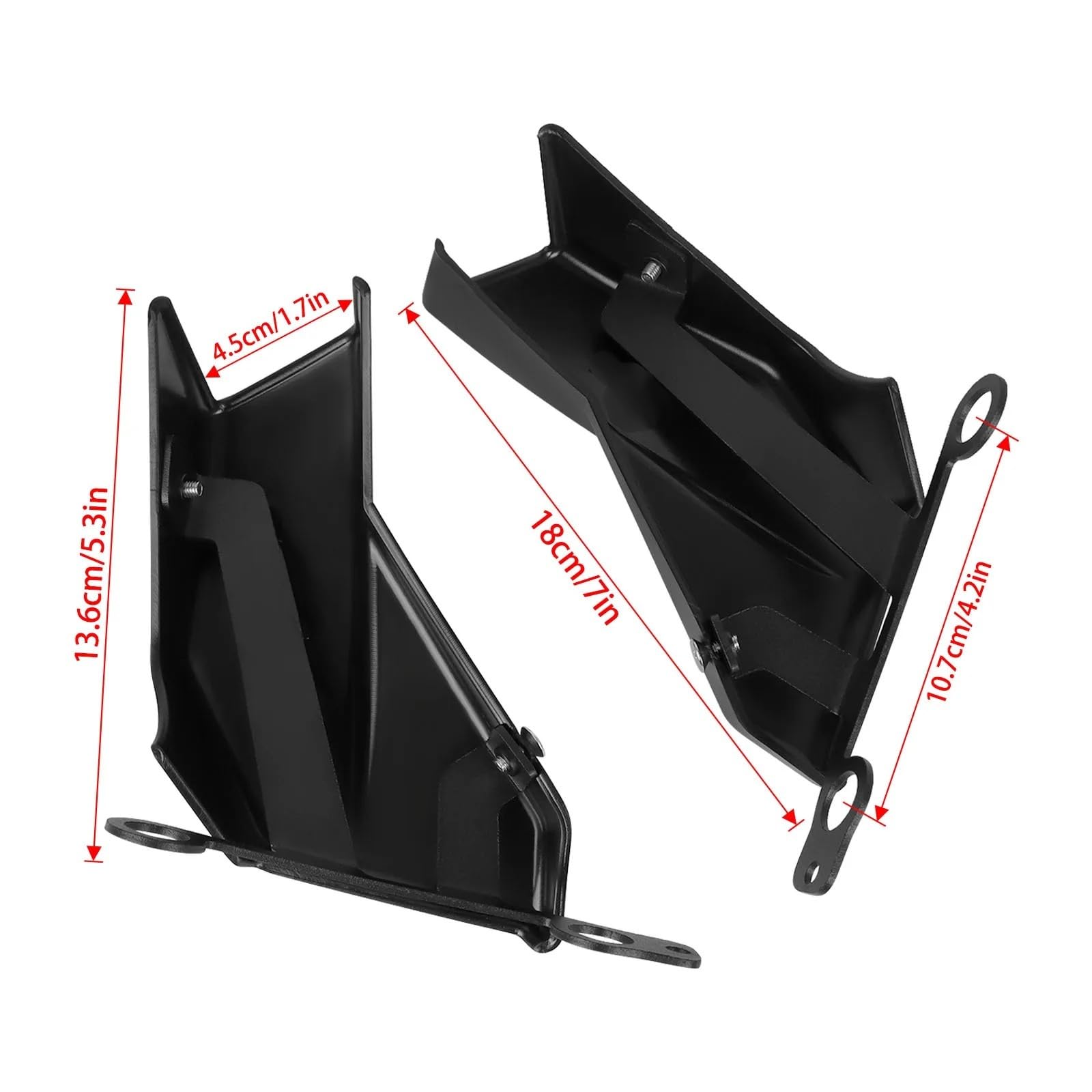 Compatible con Conducto De Refrigeración De Pinza Yamaha TMAX560 XP560E. | Ajuste directo con pernos, protege la pinza, aumenta el flujo de aire y refina la apariencia(Twill pattern lower)