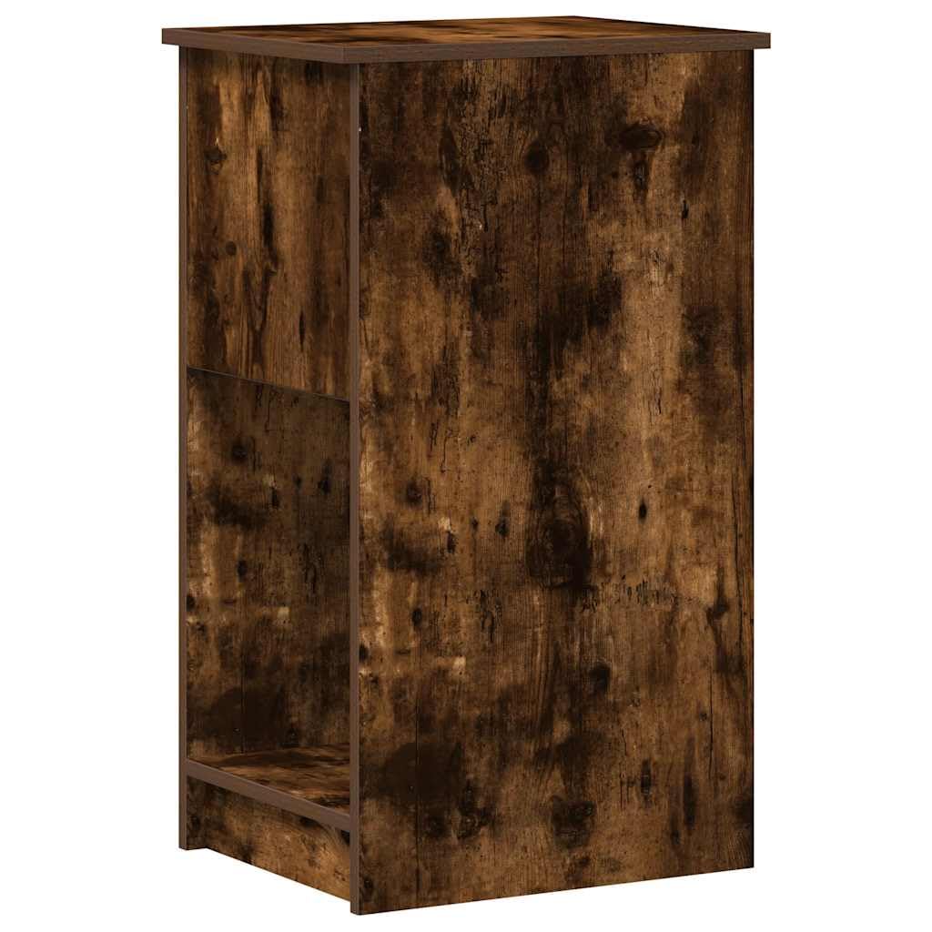 Armadio per computer con cassetto affumicatura 35 x 45 x 77 cm, versatile armadio PC in legno per casa e soggiorno, robusto computer desk mobili