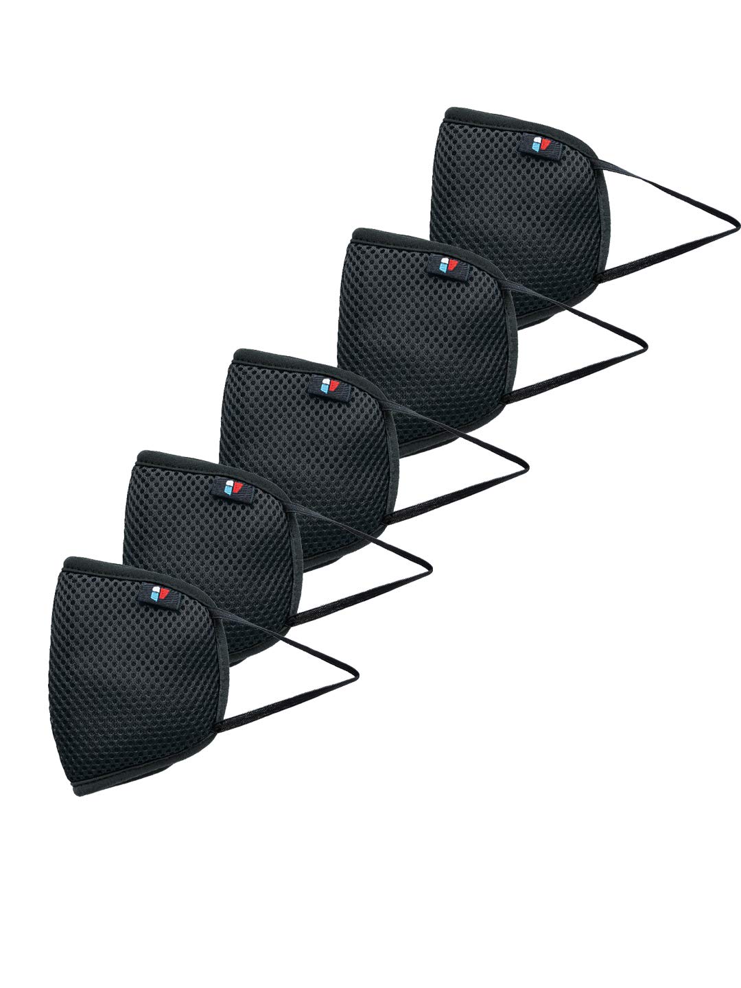 Priority Protective Mask 5 Black Large Reusable Outdoor Respirator Anti- pollution | Anti- dust| Anti-bacterial