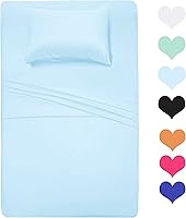 Vista 46 de Best Season Juego de sábanas de algodón de 400 hilos, tamaño full, 4 piezas - 100% algodón de fibra larga, juego de sábanas de algodón suave