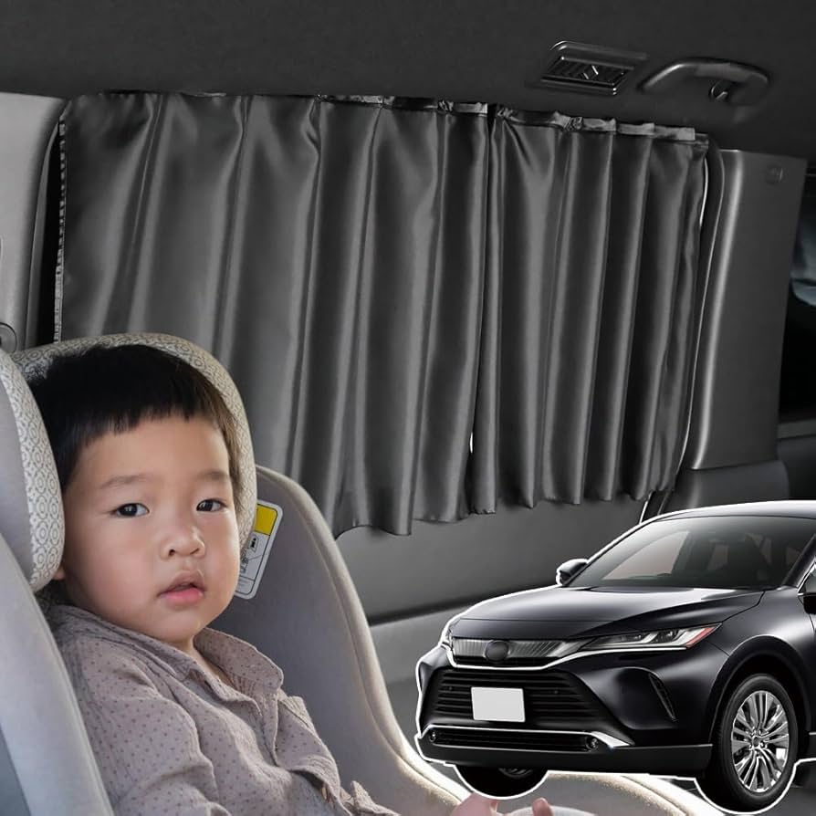 Amazon | 趣味職人 車用 カーテン マグネット式 日よけ 遮光