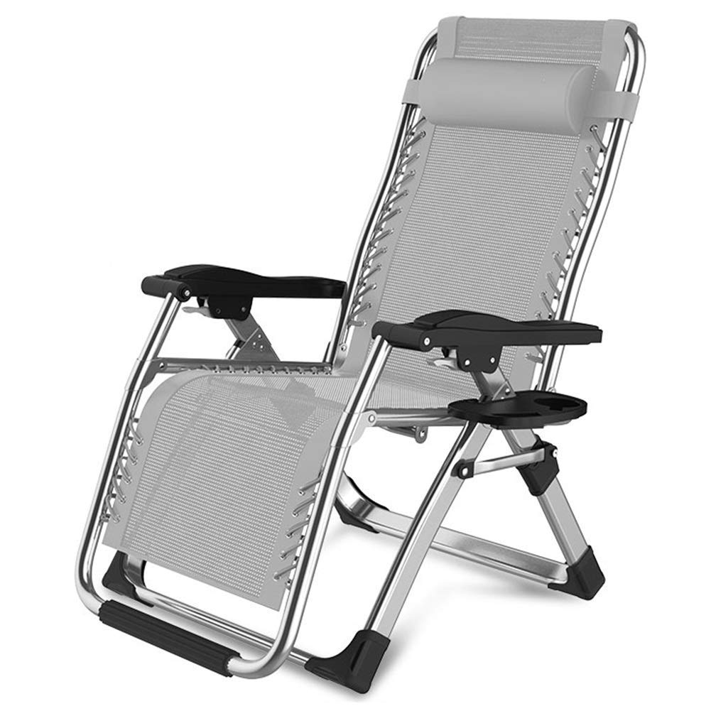 Chaises d'extérieur pliantes en textilène noir pour ne plus souffrir de la chaleur