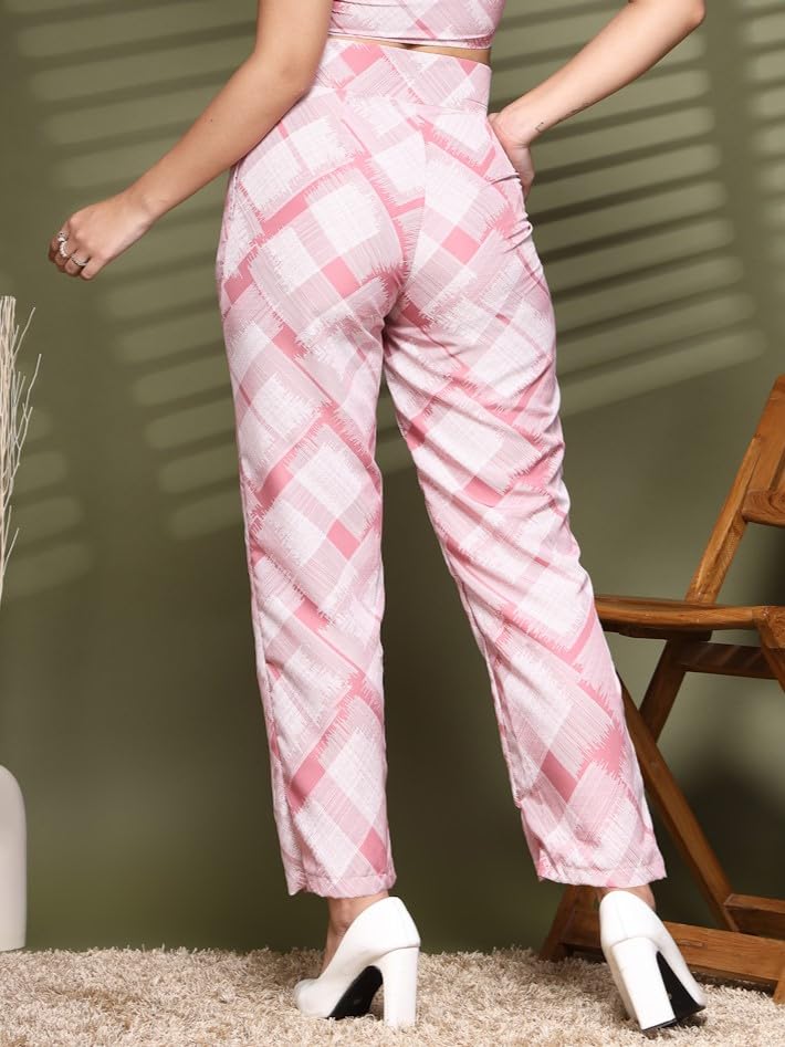 Image of OOMPH! Crepe Cropped Pants for Women